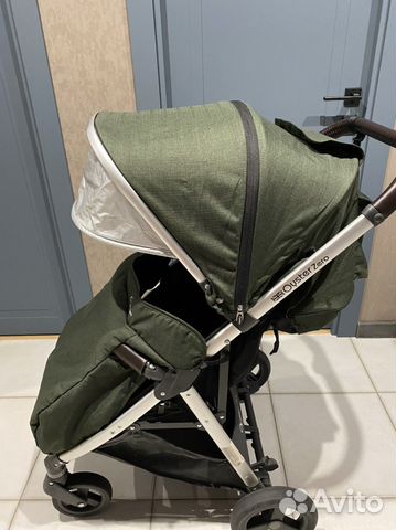 Прогулочная коляска Oyster Zero + накидка+дождевик