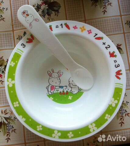 Посуда для кормления 4 предмета