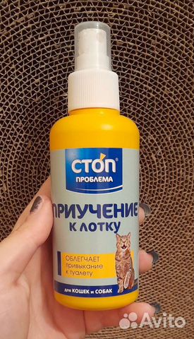 Спрей для приучения к лотку, шампунь