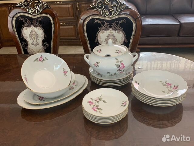 Столовый сервиз гдр Colditz Кольдиц