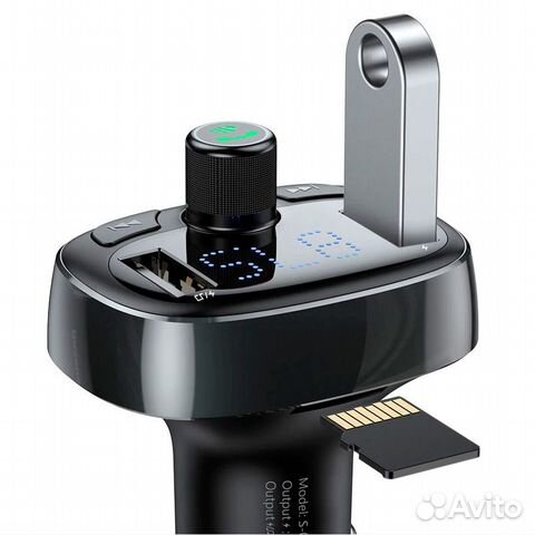 FM-трансмиттер Baseus T-typed Bluetooth MP3