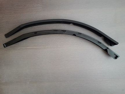Накладки (реснички) переднего бампера Приора 2170
