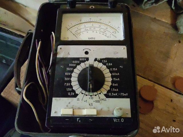Тестер мультиметр СССР ц4312 купить в Кузнецке | Товары для дома и дачи ...