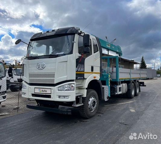 FAW J6 3250 с КМУ, 2023