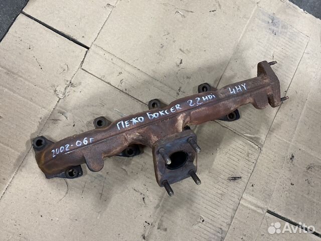 Коллектор выпускной Пежо Боксер 2.2hdi 4HY