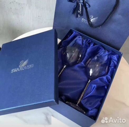 Хрустальные бокалы Swarovski Сваровски для вина