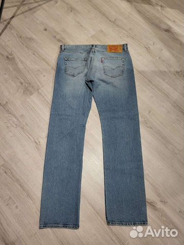 Мужские джинсы levis 501 размер 33/34 США