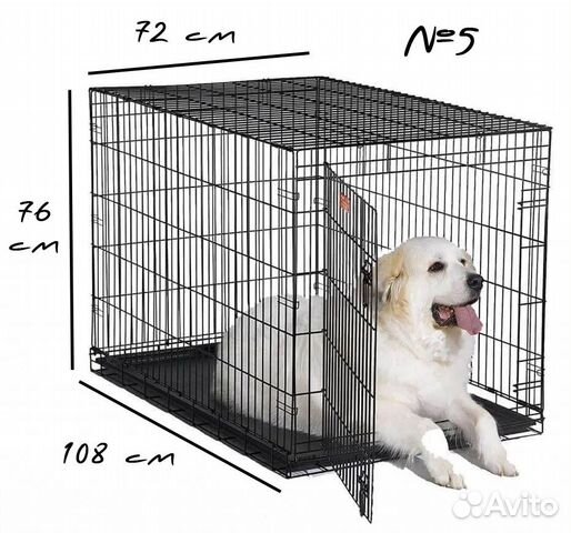 Клетка для собак №5