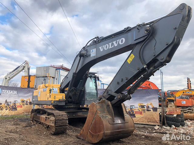 Экскаватор volvo ec480dl