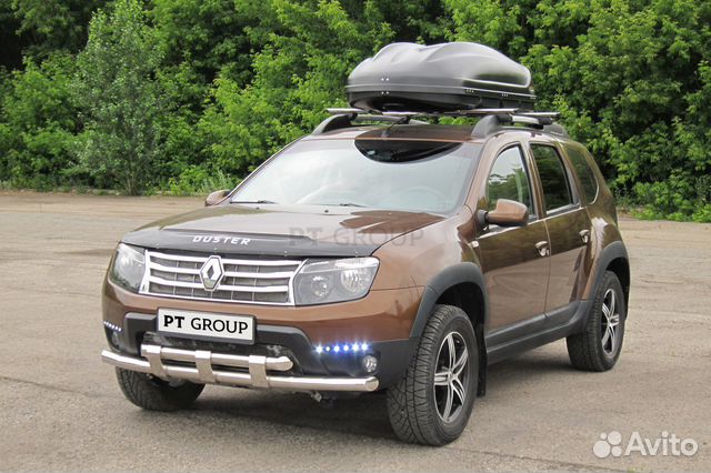 Автобокс на крышу Черный Turino 1 (410 л)