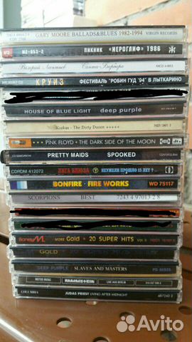 Музыка на CD и MP3 дисках