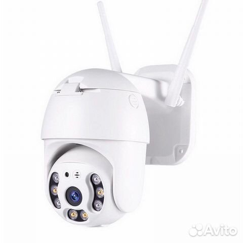 Камера работает от сим карты SIM 4G поворотная