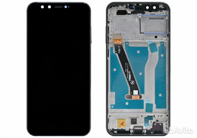 Дисплей Huawei Honor 9 Lite в рамке (черный)