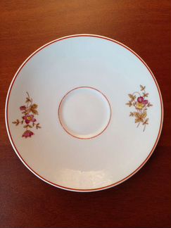Блюдце и тарелка friedrich kaestner(германия)