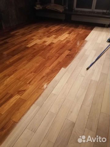 Циклевка паркета и покрытие лаком