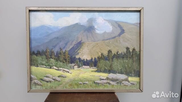 Картина Дорого в горы Новиков М.А. член союза СССР