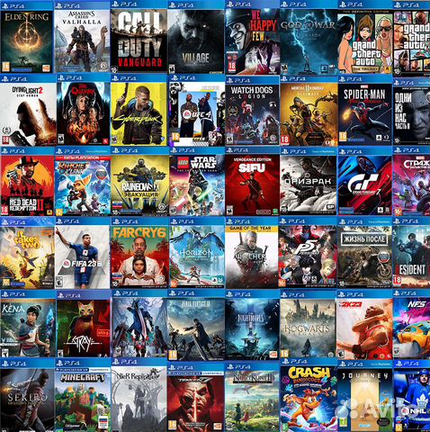 Игры PS4 + Trade IN (обмен) продажа