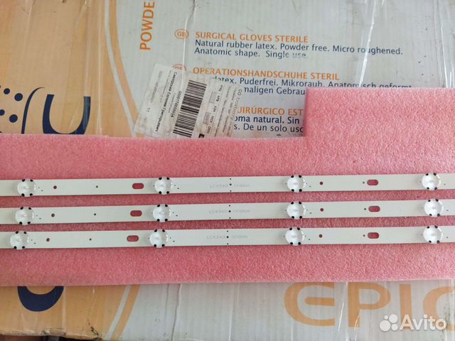 Подсветка и другое на LG 43uk6300plb