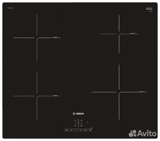 Индукционные варочные панели Bosch pue611bb1e   | Товары .