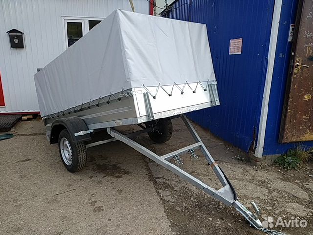 Оцинкованный прицеп 2.55*1.32 от пфс