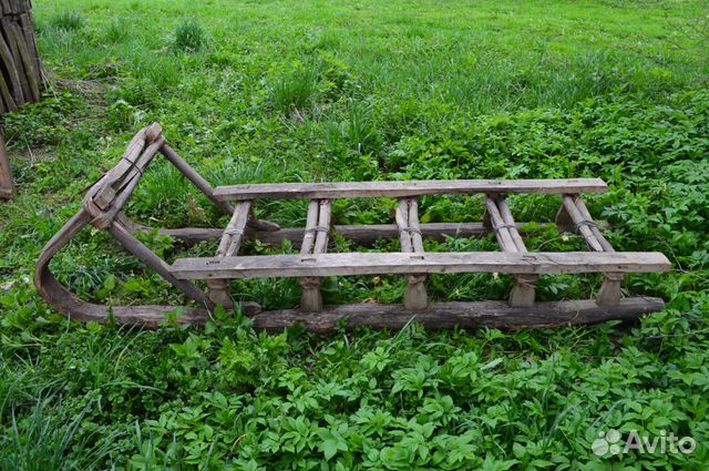 Сани санки для лошади старые