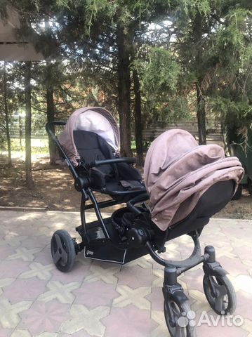 Коляска для двойни