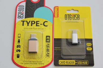Адаптер OTG Type C, type-C - USB, microUSB - USB