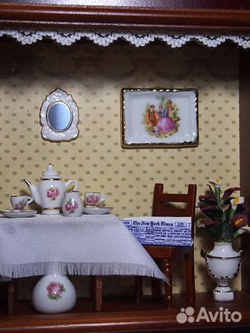 Коллекционная миниатюра, румбокс Reutter Porzellan