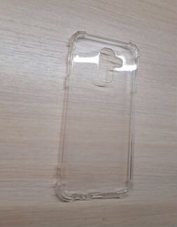 Чехол прозрачный на Samsung A6 plus