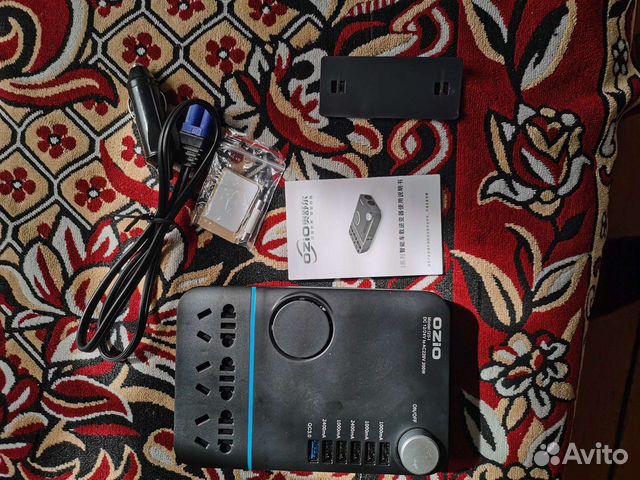 Автомобильный инвертор для прикуривателя, 200 Вт