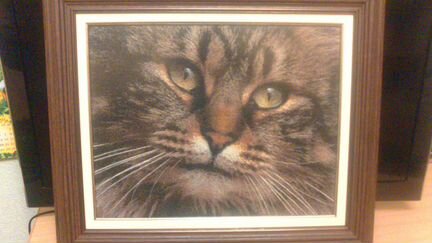 Картина вышитая крестом