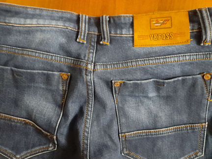 Зимние мужские джинсы на флисе,Vefoss 46-48 р