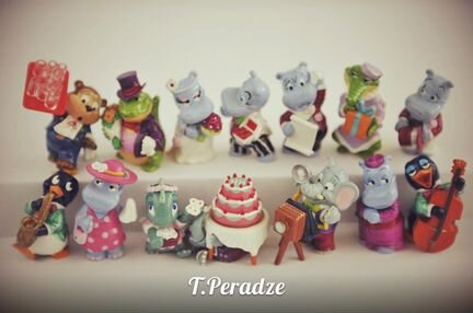 Серия Свадьба бегемотов и другие серии из киндеров