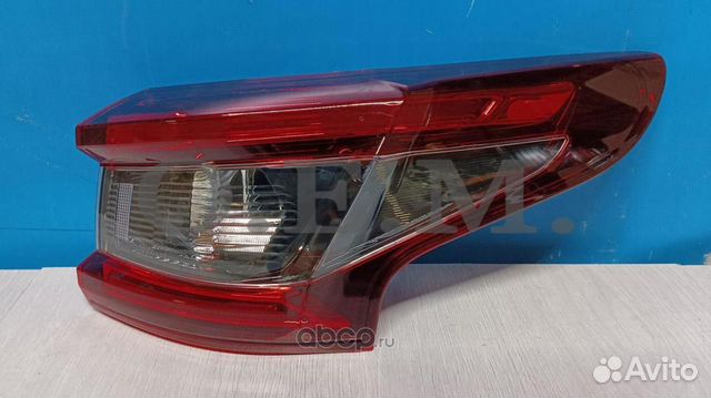 Фонарь правый внешний Nissan Qashqai 2 j11 2017-нв