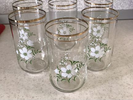 Стаканы для сока и коктейлей-2 вида