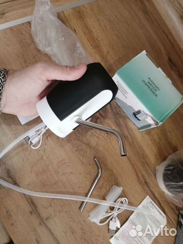 Электрическая помпа для воды, для бутылей на акб