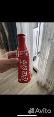 Колекционная бутылка Coca Cola сочи 2014