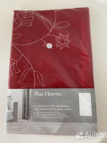 Занавески хлопковые Hemtex/Швеция