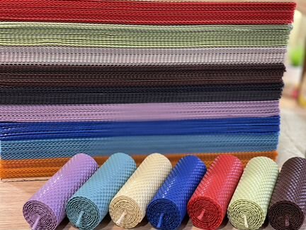 Цветная вощина из пчелиного воска люкс