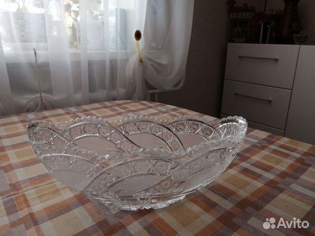 Хрустальная ваза 