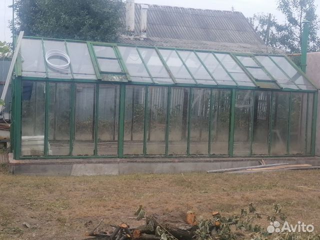 Теплица бу стекло купить в Рязани | Товары для дома и дачи | Авито