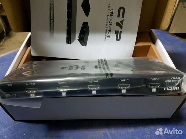 Hdmi сплиттер Cpro-8E-Усилитель-распределитель 1:8