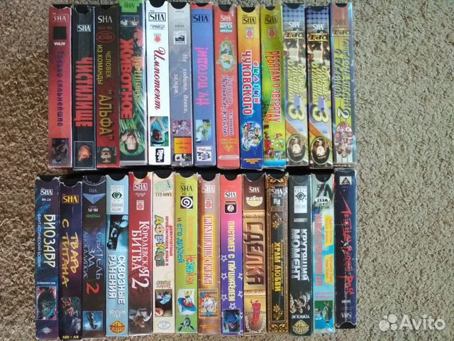 Видеокассеты vhs