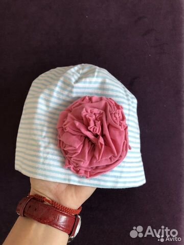 Шапочка для девочки 44-48