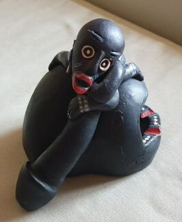 Пепельница глина, ручной работы