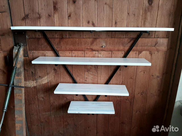 Полка лофт стиле