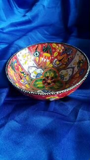 Блюдо декоративное авторская ручная работа с натур