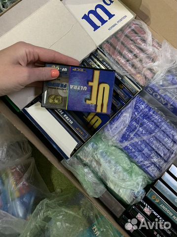 Аудиокассеты новые запечатанные