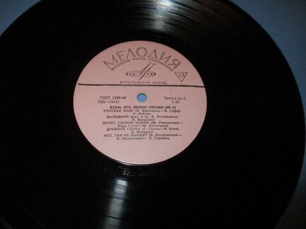 Грампластинки 50-70-х годов