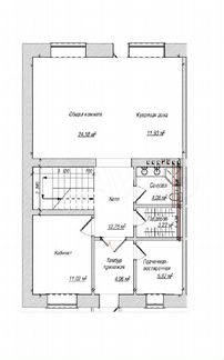 Таунхаус 151 м² на участке 2,5 сот.